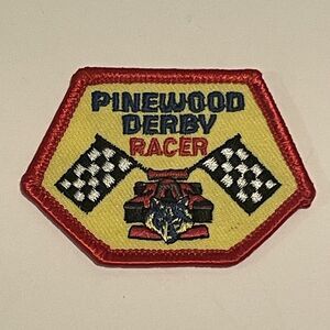BSA PINEWOOD DERBY LOGO PATCH VINTAGE‎